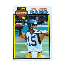 Vince Ferragamo Los Angeles Rams 1979 Topps Football - RC Rookie #409 - NM/MT