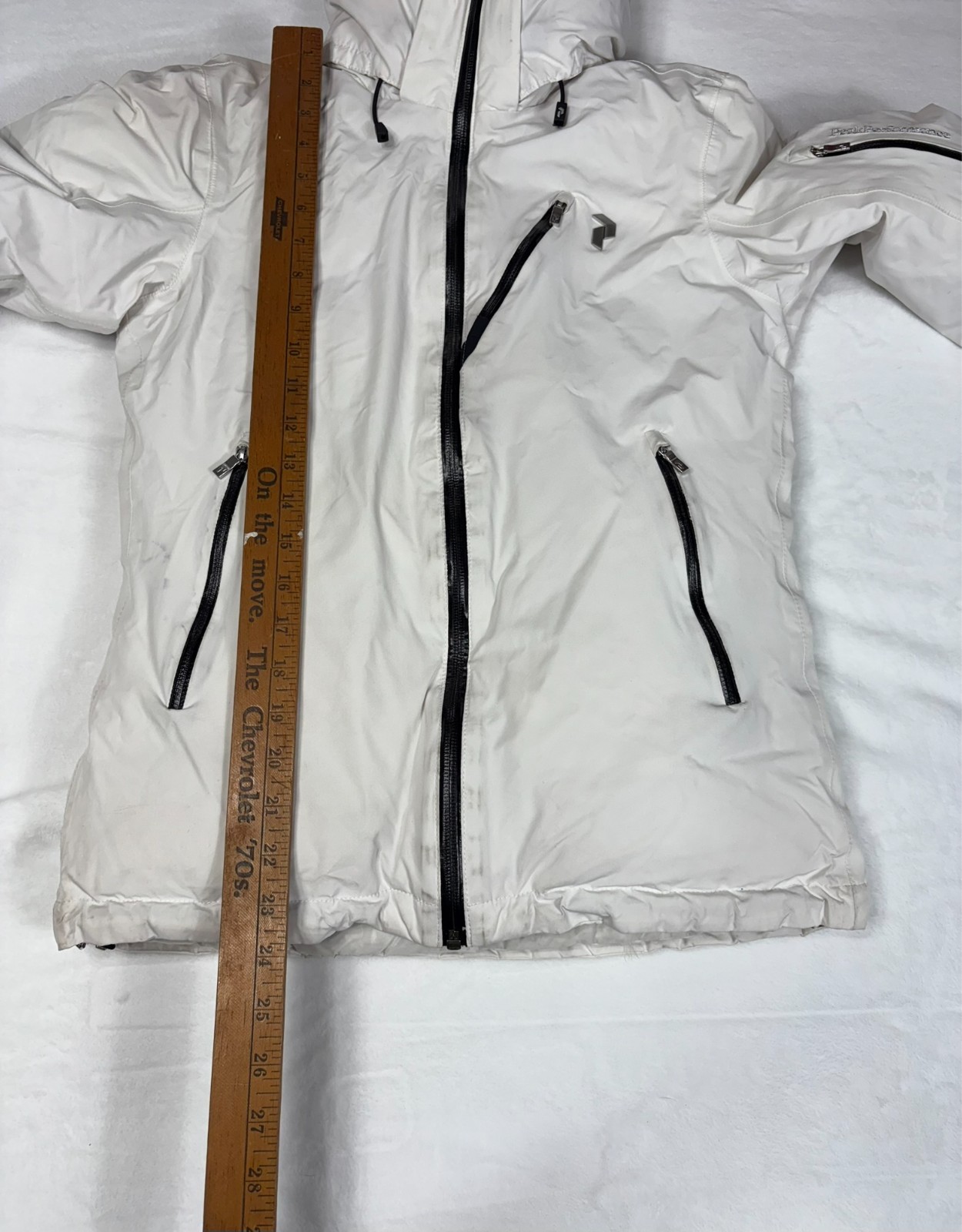 Peak Performance Jacket Goose Down Feathers Women… - image 17