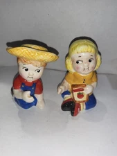 Vintage Campbell Kids Salt & Pepper Shaker Set  # 1