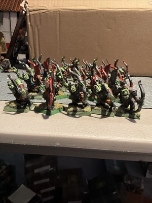 Warhammer Fantasy Orc Archers (28) Painted