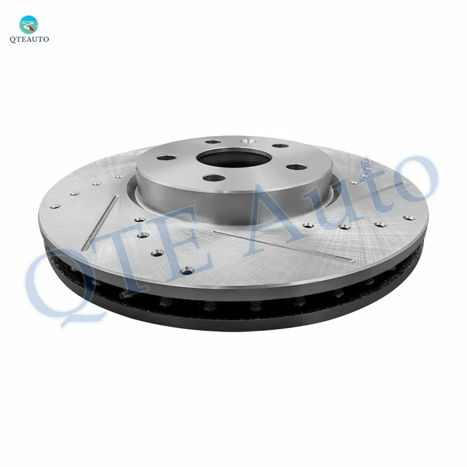 Juego 4 rotores de freno perforados delanteros 321 mm-traseros 303 mm para Chevrolet Equinox 2010-2017 Foto 2 de 4