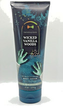 Bath  Body Works WICKED VANILLA WOODS Ultimate Hydration Body Cream 8oz.