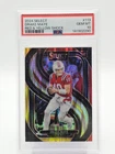 DRAKE MAYE 2024 SELECT PREMIER LEVEL RED & YELLOW SHOCK ROOKIE GEM PSA 10 Q0004
