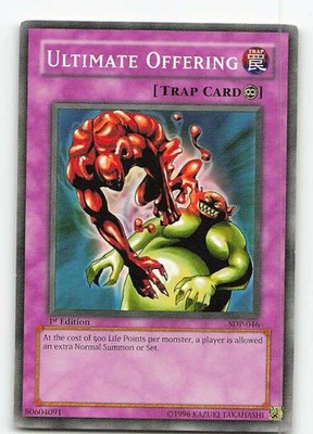 Ultimate Offering SDP-046 Starter Deck: Pegasus Common LP Yu-Gi-Oh