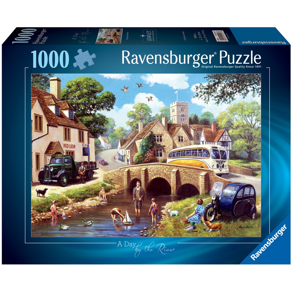 Ravensburger 1000 Piece Jigsaw Puzzle Day by the River