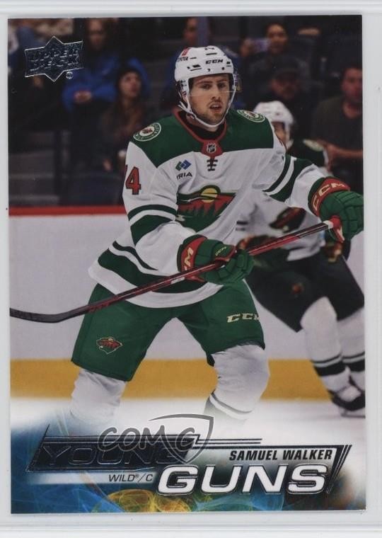 2022-23 Upper Deck Extended Series Young Guns Samuel Walker #723 1b1f