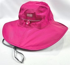 OUTDOOR RESEARCH Girls Bucket Hat Magenta Fuschia Size Large 6-12Y EUC Wide Brim