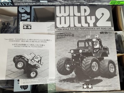 New Tamiya 1/10 Wild Willy 2 Wheelie 