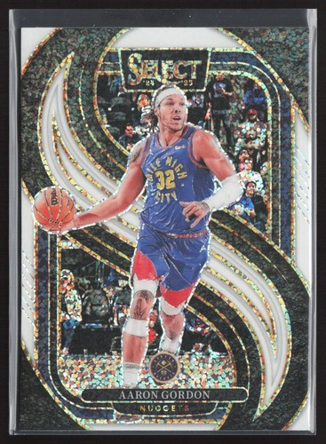 2024 25 PANINI SELECT AARON GORDON NUGGETS WHITE SPARKLE PRIZM SSP #142