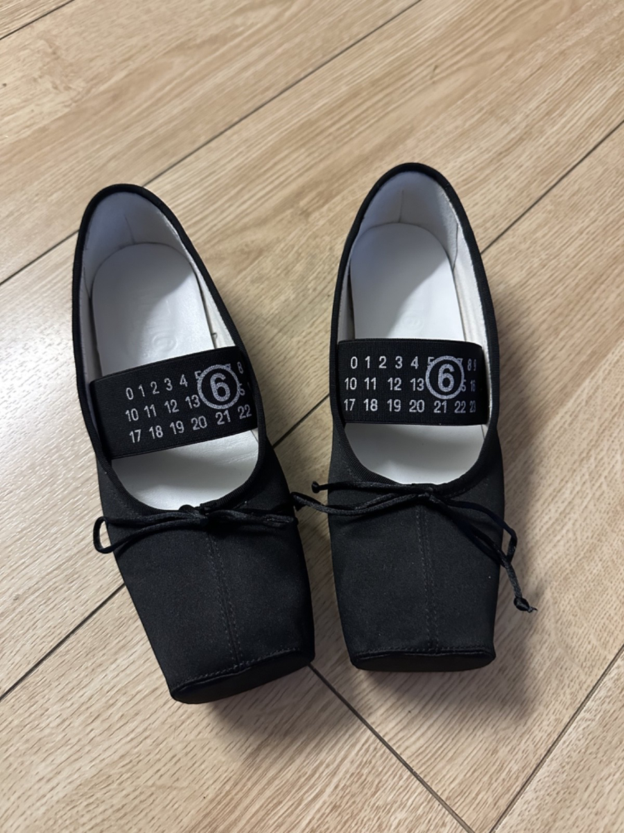 MM6 Maison Margiela Ballet Flats Size 37 Black | eBay