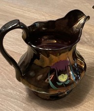 Victorian Lustre Ware Milk Jug. Good Condition For Age. 