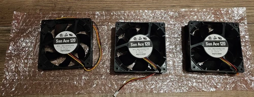 lot de 3 Ventilateurs Sanyo Denki San Ace 120