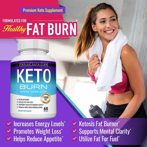 Toplux Keto Burn Pills Ketosis Weight Loss - 1200 Mg Ultra Advanced Natural K... - Picture 4 of 7