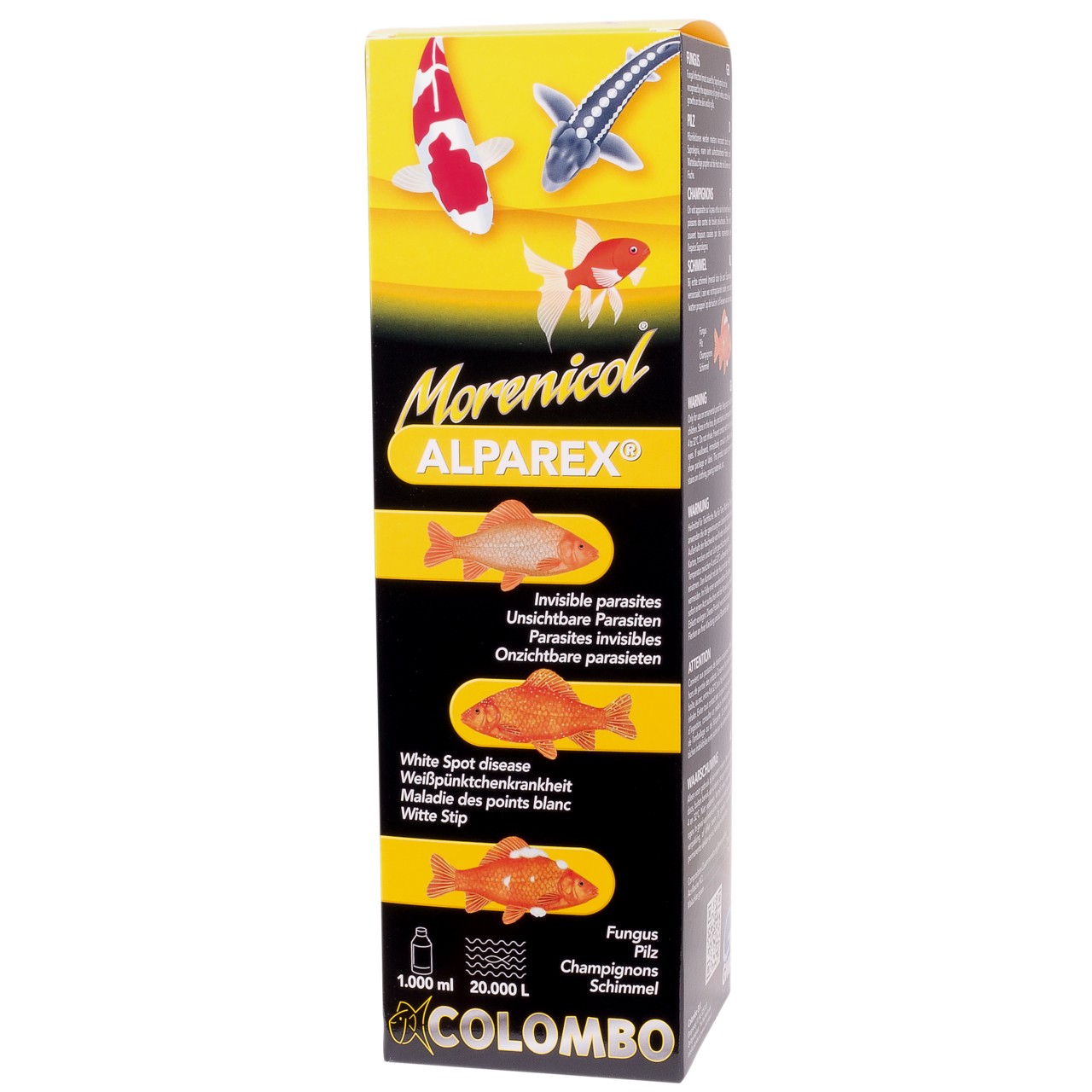 Colombo Alparex 1L Garden Pond Anti Parasite Treatm (treats 20,000L)