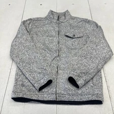 Weatherproof Vintage Grey Casual Polyester Pocket Front Zip Up Jacket Mens M