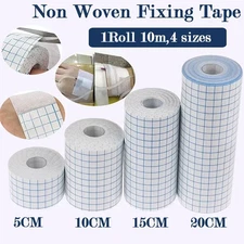1pcs 10m/394in Non-Woven Adhesive Medical Roll Tape Plaster Patch Bandage - NEW