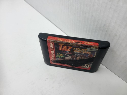 TAZ Escape from mars Sega Genesis Authentic Cartridge Cleaned & Tested #i11 - Picture 2 of 4