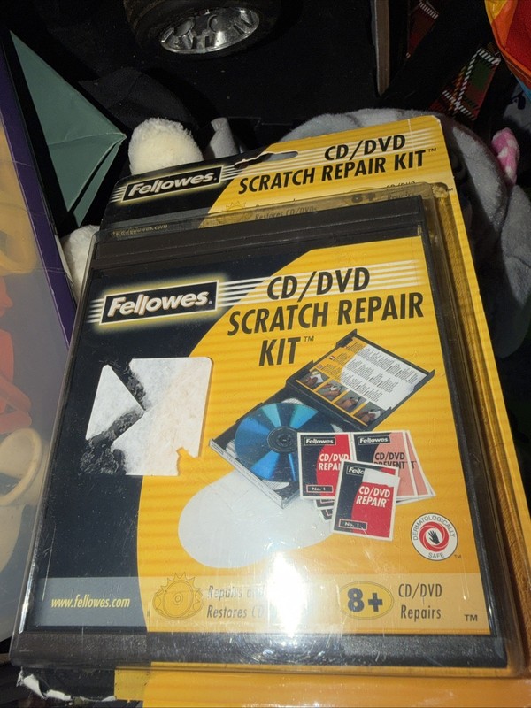   FELLOWES CD/DVD SCRATCH REPAIR KIT #99763 - New 