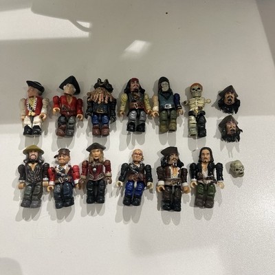 Fluch der Karibik Mega Bloks Mini Figuren Konvolut Lot 12