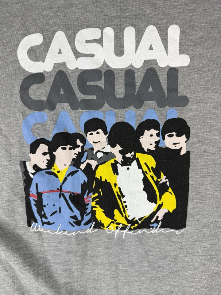 Weekend Offender Sweatshirt Men's Large CASUAL Crewneck Gray - Image 3 of 4