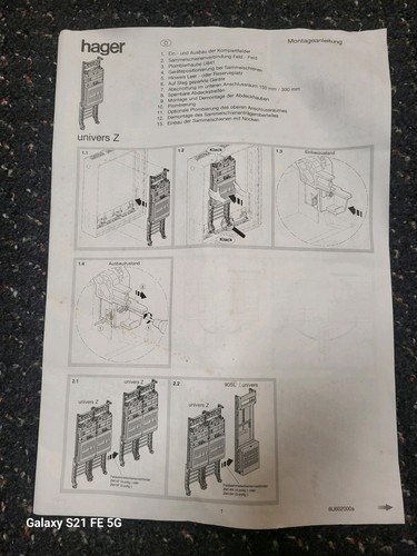 Hager Zählerschrank univers Z Komplettschrank NEU - Bild 18 von 24
