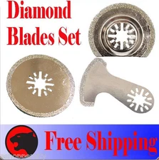 3 Diamond Cut Oscillating MultiTool Blade For Grout remover