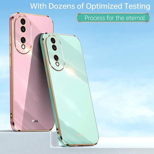 Case For Honor 90 Lite 70 50 X7A X8 Magic5 Pro Plating Silicone Slim Phone Cover - Picture 5 of 18