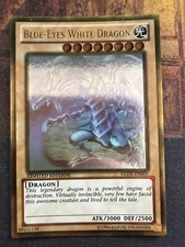 Blue-Eyes White Dragon GLD5-EN001 Limited Edition Ghost Rare Yu Gi Oh