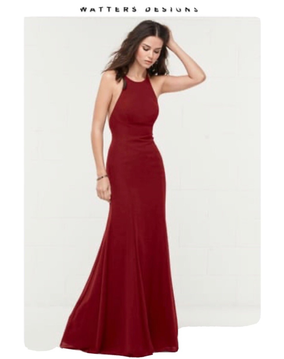 Anne Priscilla Backless Dress Bridesmaid Wedding Size 10 RRP