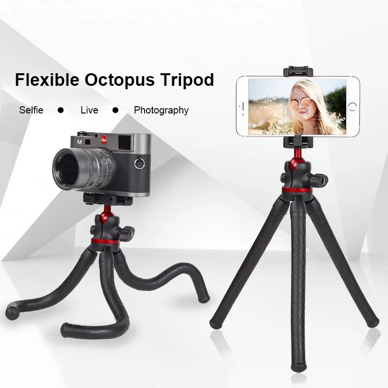 Octopus Flexible Tripod For Phone SLR DSLR Gopro With 1/4'' Screw And Ball Head - Image 3 of 4