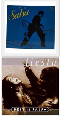 2 CDs-Various - Fiesta-Best of Salsa+La Fiesta de Salsa 2cd-Box