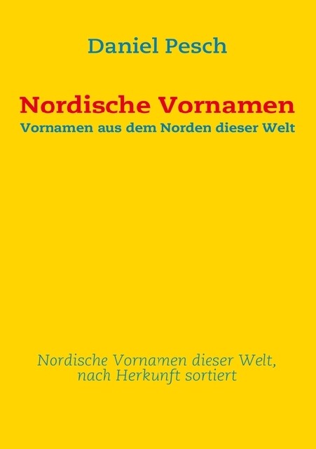 Thumbnail - Nordische Vornamen Daniel Pesch