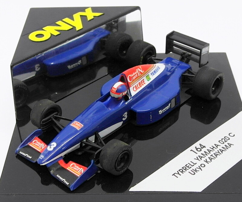 ONYX ティレルヤマハ　Ukyo Katayama 1/43 Onyx 1/43 Scale Model Car 164 - F1 Tyrrell Yamaha 020 C - U