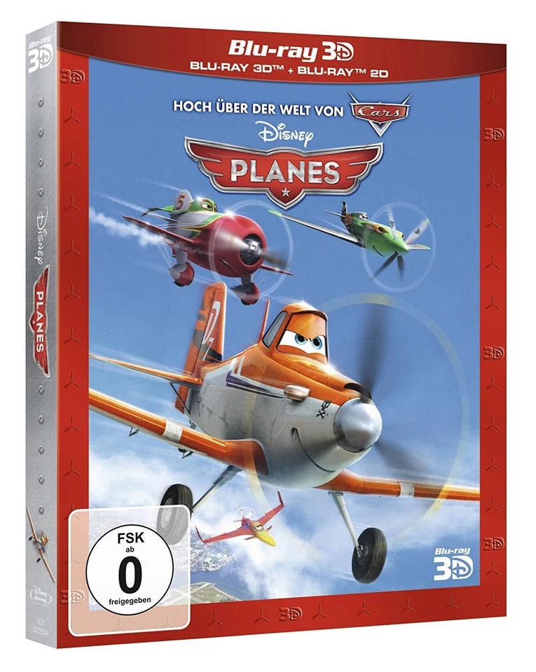 Planes 3D und 2D Neu Blu Ray 2 Disc Edition Disney im SCHUBER OVP - Bild 1 von 1