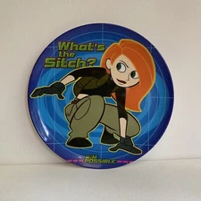 Disney Kim Possible Melamine Plate by Zak Designs-BRAND NEW!