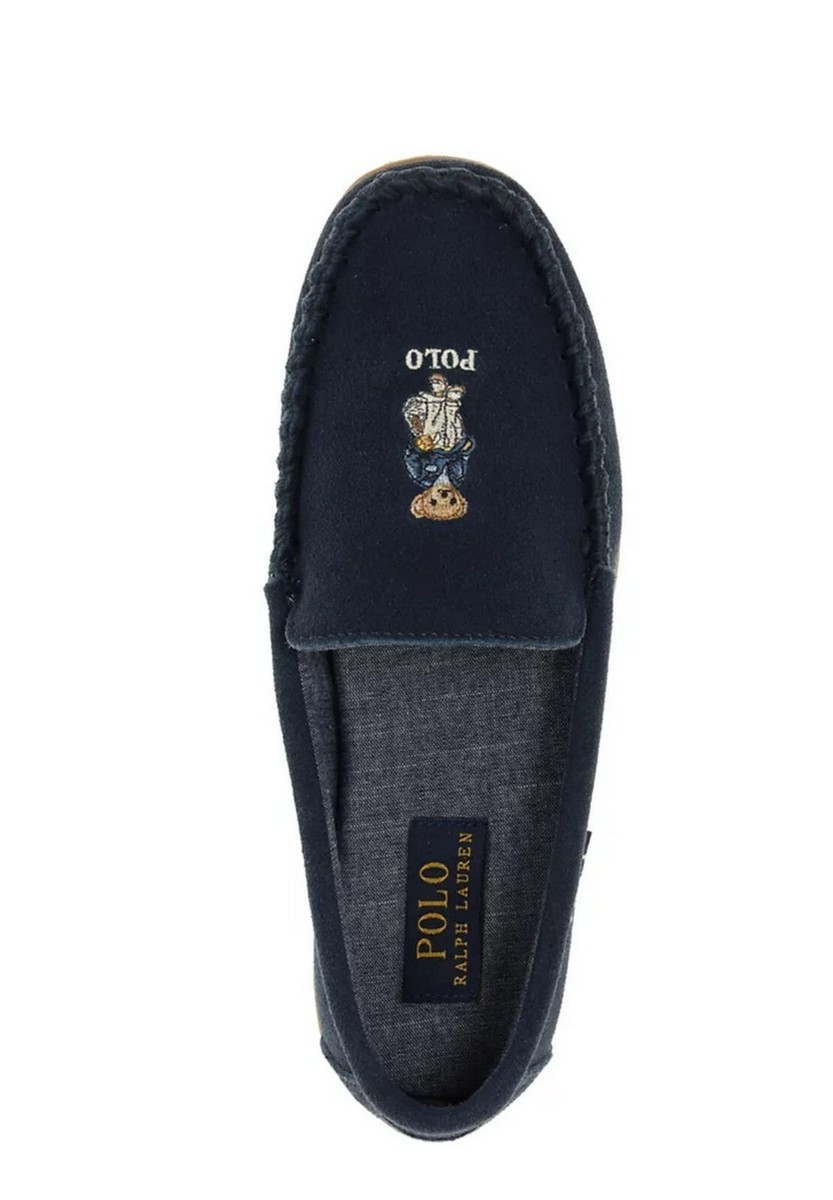 POLO RALPH LAUREN Women's Collins Bear Suede Moccasin