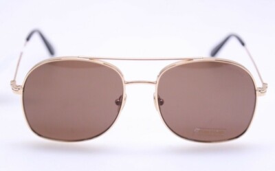 Tom Ford FT 0758 28E TF758 Delilah Shiny Rose Gold/Brown  display picture 3