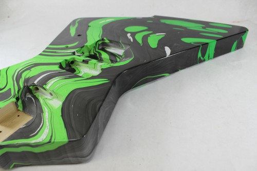 El cuerpo multicolor GMC Swirled Destroyer se adapta a los cuellos Ibanez (tm) RG y Jem P655 - Imagen 5 de 8