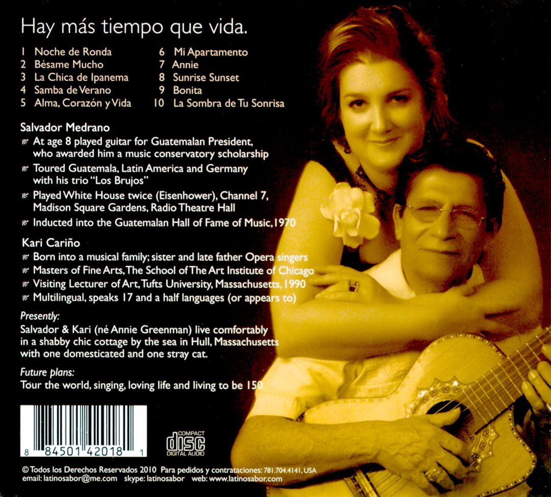 SALVADOR MEDRANO/KARI CARIÑO HAY MÁS TIEMPO QUE VIDA: THERE&rsquo;S MORE 
