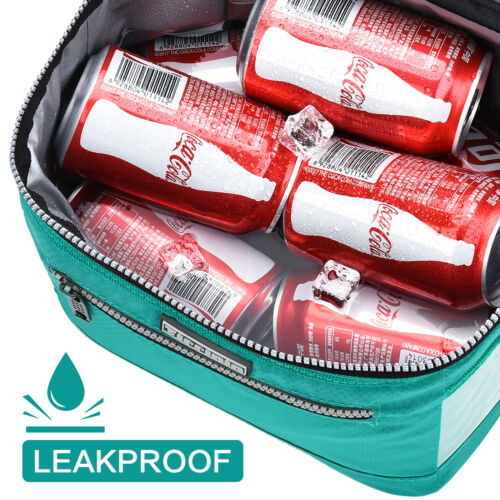 Insulated Lunch Bag Adult Lunch Box for Work School Men Women Kids Leakproof - Picture 3 of 7