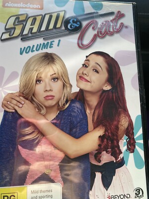 Sam Cat Volume DVD Jennette McCurdy Ariana Grande Discs