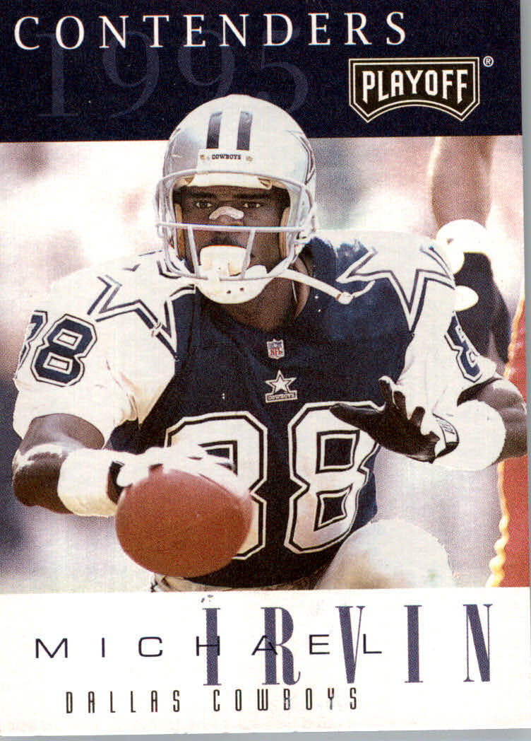 1995 Playoff Contenders #88 Michael Irvin Dallas Cowboys