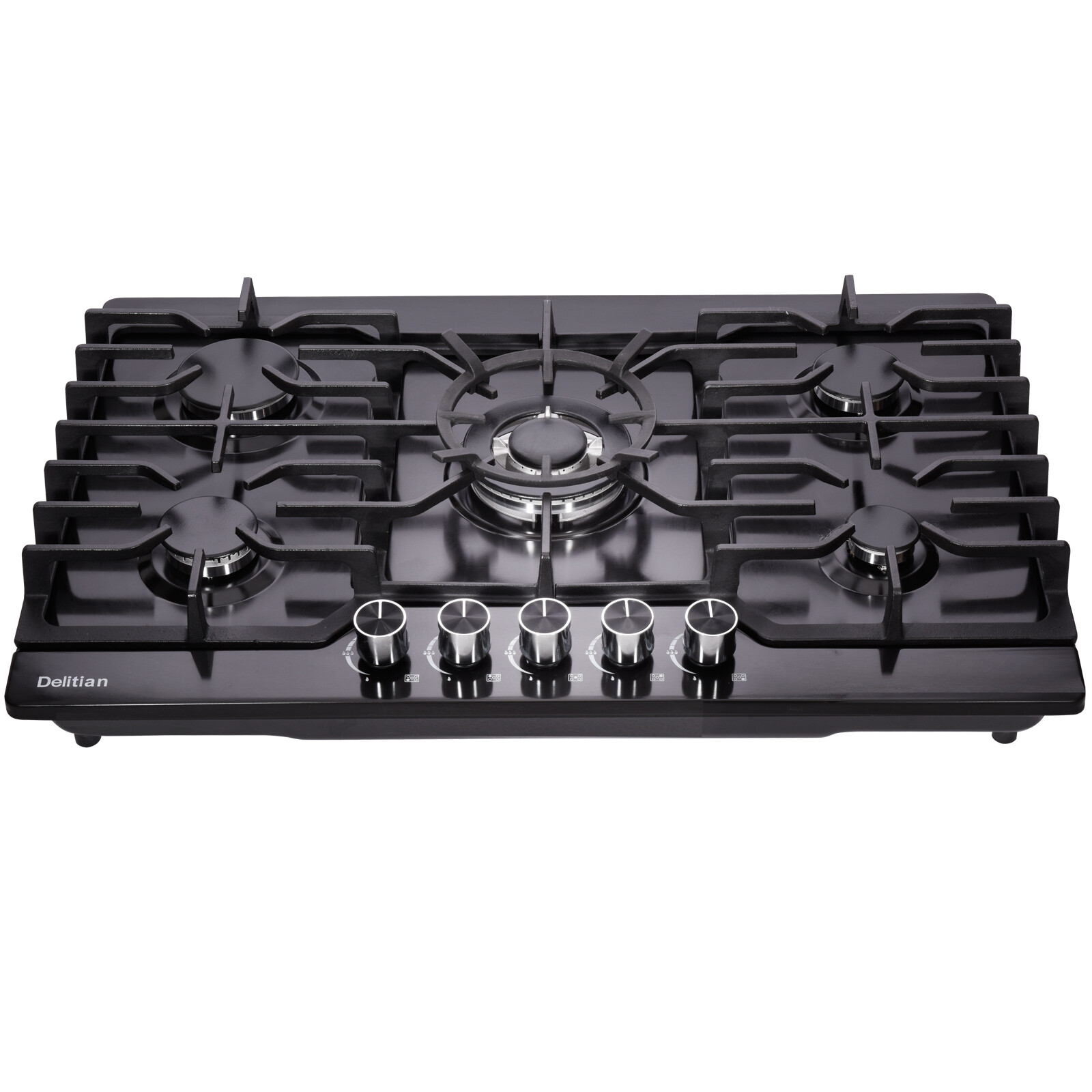 30 inch gas cooktop stainless steel 5 burners gas stovetop NG/LPG