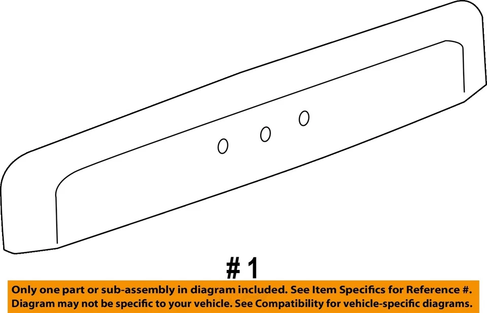 Used Deck Lid fits: 2007 Cadillac Escalade Grade A Foto 4 de 4