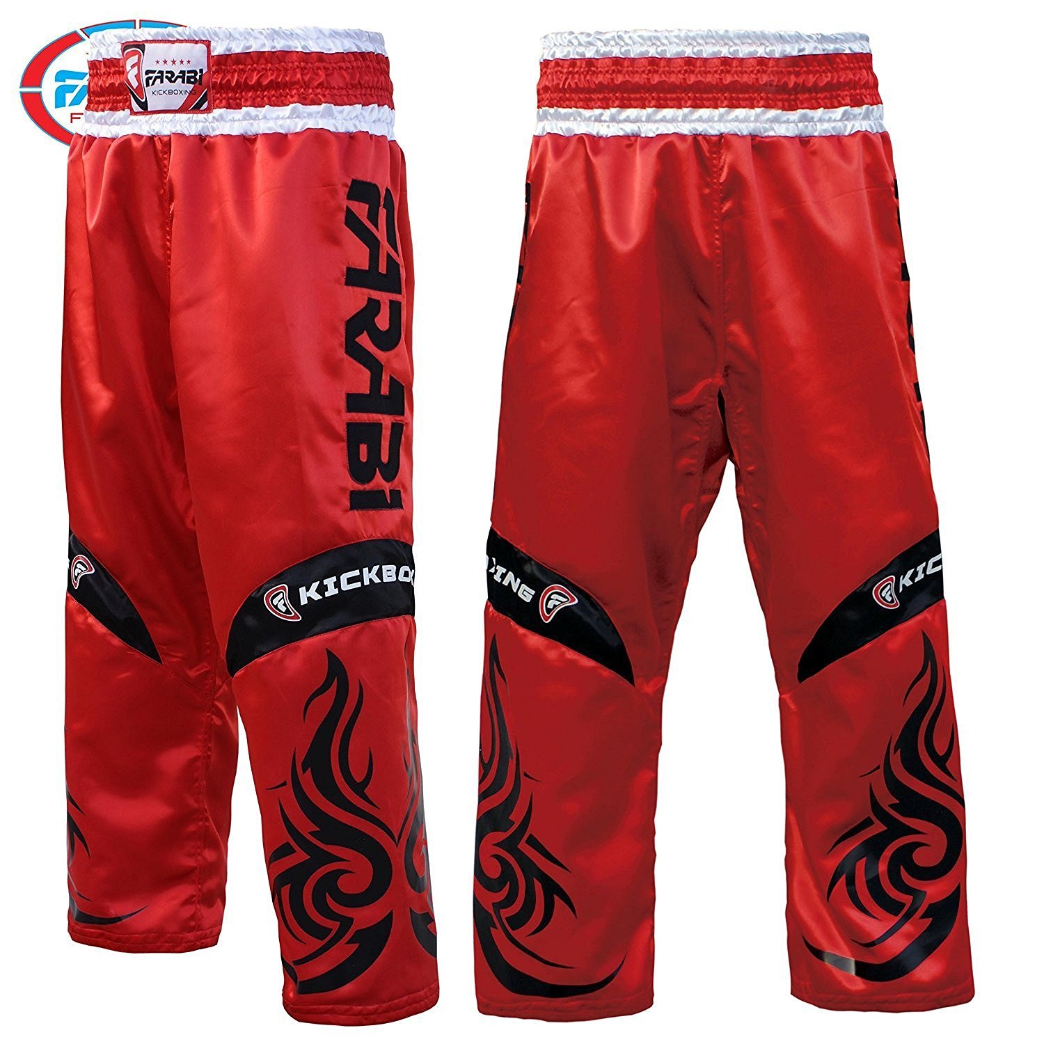Pantalones FARABI Muay Thai Boxeo Lucha Entrenamiento Agarre Kickboxing Pantalones