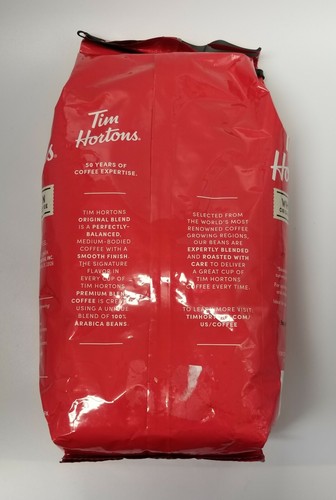 Tim Hortons Whole Bean Coffee - 32 oz whole bean medium roast arabica coffee Red - Picture 6 of 12