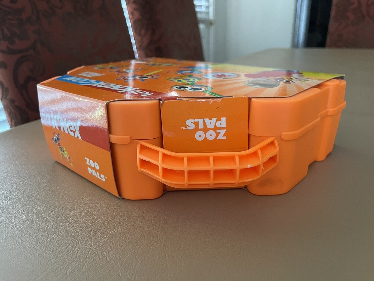 Vintage Nkid K'NEX Zoo Pals With Case Educational Stem Learning