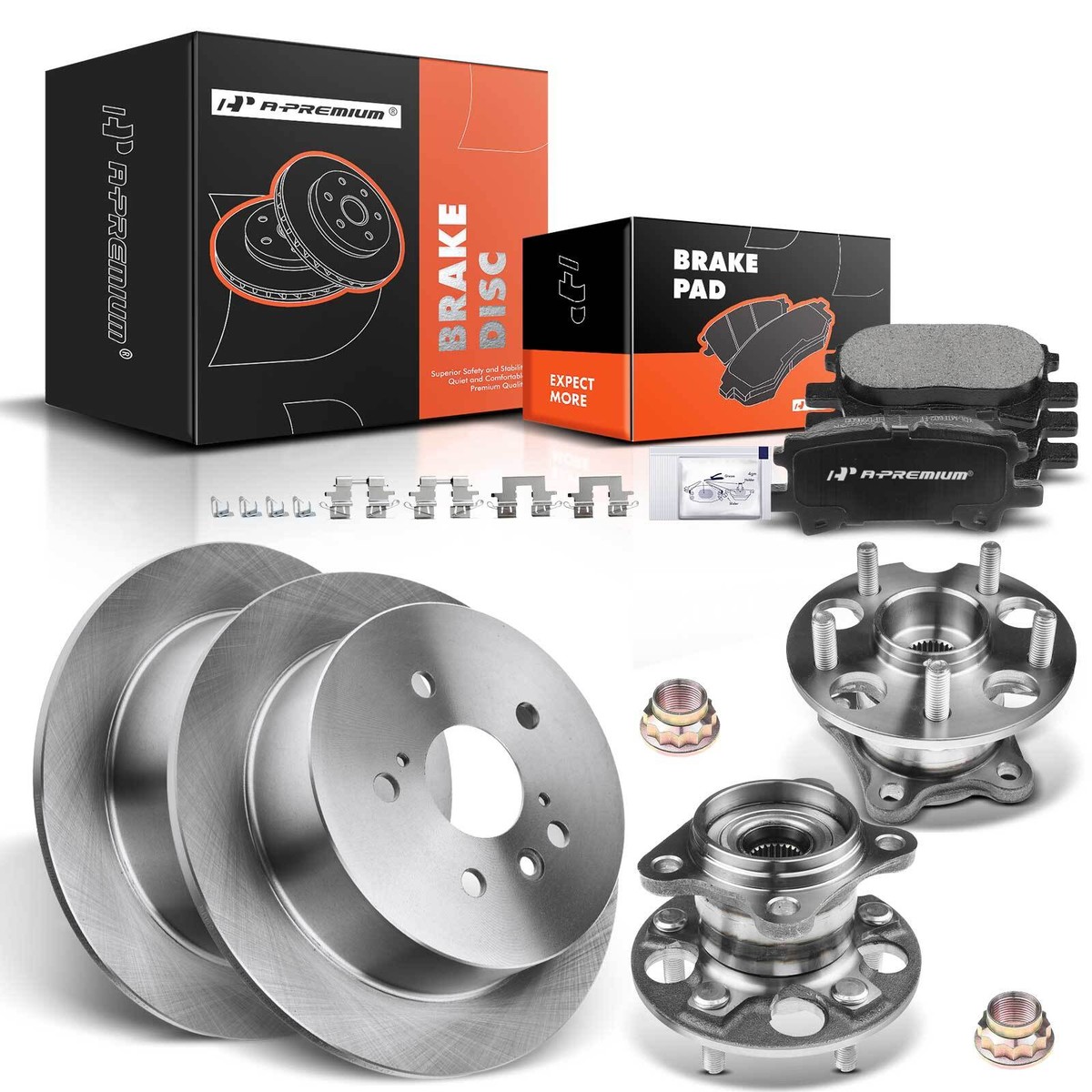 Vented Brake Rotors Front Brake Rotors For Lexus RX330/RX350/RX400h &  Toyota Highlander - 12.56