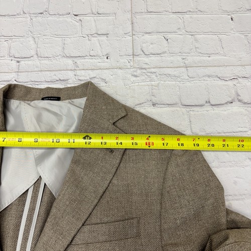 Joseph Abboud Ivan Soft Men Blazer Jacket Size 42R Linen Blend D007 -16 - Picture 5 of 19