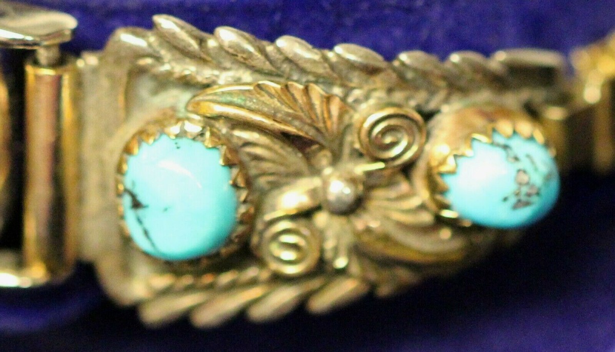ADLA STERLING TURQUOISE QUARTZ WOMENS WATCH | eBay
